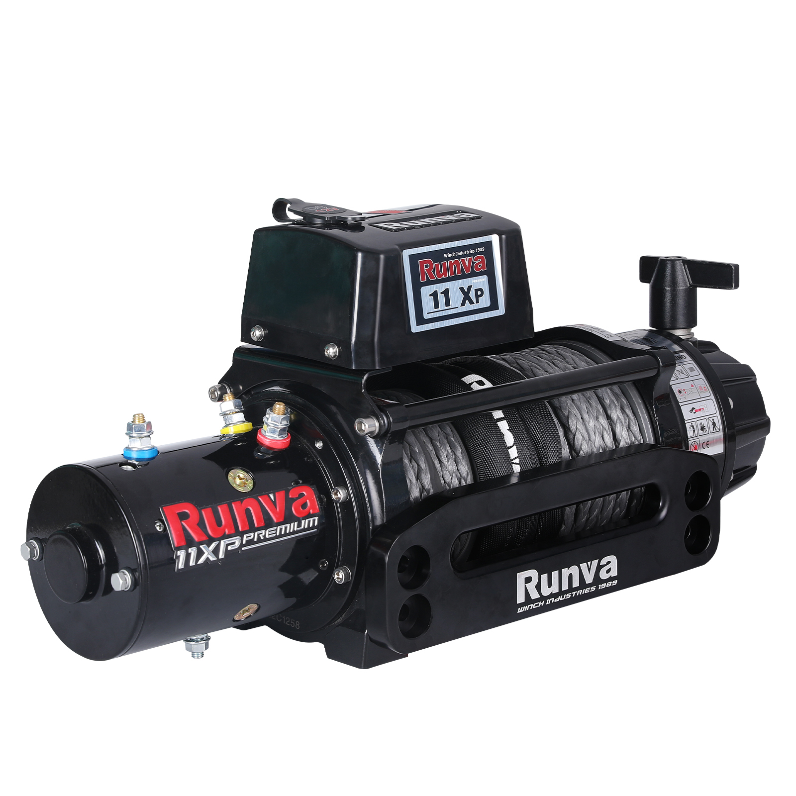 Runva 11XP Premium 12V 4x4 Winch with Synthetic Rope RUNVA