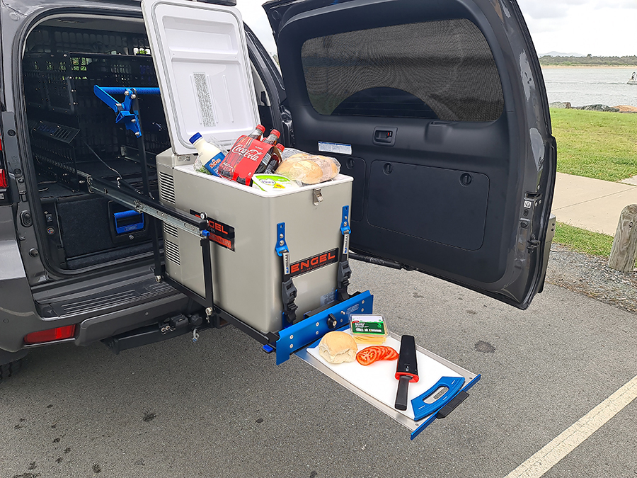 MSA 4x4 Drop Down Fridge Slide With Sliding Table DS40