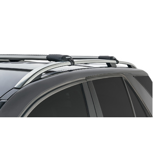 Rhino-Rack JA8343 Vortex StealthBar Silver 2 Bar Roof Rack for MERCEDES BENZ M Class W166 With Roof Rails 4DR SUV (04/2012-09/2015)