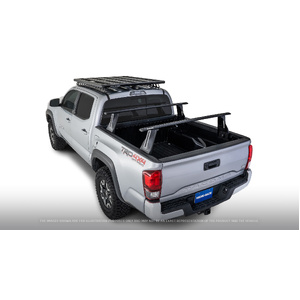 Rhino-Rack JC-01272 Reconn-Deck 2 Bar Vortex Ute Tub System for JEEP Gladiator JT &amp; Trail Rails installed 4DR Ute (01/2020-Current)