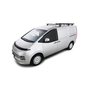 Rhino-Rack JC-01504 Heavy Duty RCH Black 3 Bar Roof Rack for HYUNDAI Staria-Load US4 5DR Van (01/2021-Current)