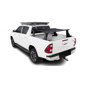 Rhino-Rack JC-01581 Reconn-Deck 2 Bar Ute Tub System &amp; 6 NS Bars for TOYOTA Hilux Gen8 SR5 (A-Deck Tub - Without external hooks) Double Cab 4DR Ute (0