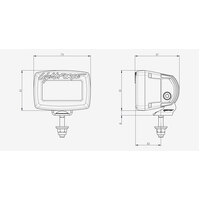 Lightforce ROK LED Utility Light - Spot Beam (10W)
