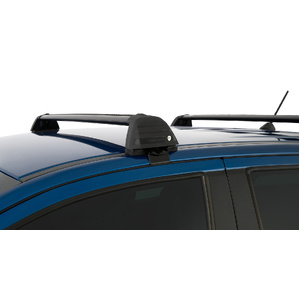 Rhino-Rack RV0321B Vortex ROC25 Flush Black 2 Bar Roof Rack for FORD Ranger Raptor PX3 Double Cab 4DR Ute (01/2018-12/2022)