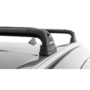 Rhino-Rack RVP85 Vortex RVP Black 2 Bar Roof Rack for HYUNDAI Santa Fe Gen4 TM With Flush Rails 5DR SUV (01/2018-12/2024)