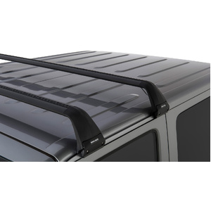 Rhino-Rack SG60 Vortex SG Black 2 Bar Roof Rack for JEEP Wrangler JK Hard Top 2DR 4WD (02/2011-03/2019)