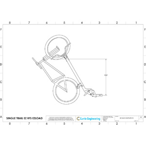 Single Trail EZ-EFS Vertical 5 Bike Carrier (Powercoated Finish)