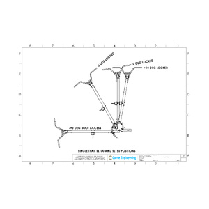 Single Trail SL150 Vertical 5 Bike Carrier (Zinc Finish)