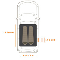 Darche Ridgeback Highrize Roof Top Tent 1550
