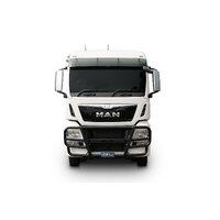 ECB Silver Hammertone Truck Loop Bar to suit Man D38 2015 - Onwards