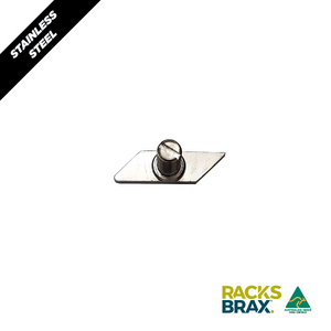 RacksBrax Parallelogram T Bolt (M8 X 22mm) - 4 Pack