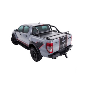 HSP Roll R Cover Load Bars to suit Ford Ranger / Raptor PX Dual Cab 2012 - 2023 (Extended Sports Bar / Armour Bar)