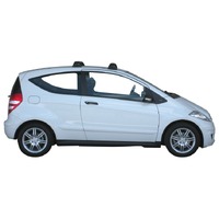 Prorack Silver 2 Bar Aero Through Bar kit to suit Mercedes-Benz A-Class C169 3dr Hatch (2004 - 2012)