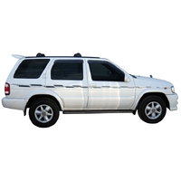 Prorack Silver 2 Bar Aero Flush Bar kit to suit Nissan Terrano Regulus 5dr SUV (1996 - 2003)