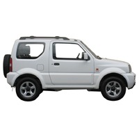 Prorack Silver 2 Bar Aero Rail Bar kit to suit Suzuki Jimny 3dr SUV (5/1999 - 2018)