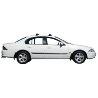 Prorack Black 2 Bar Aero Through Bar kit to suit Ford Falcon AU 4dr Sedan (9/1998 - 10/2002)