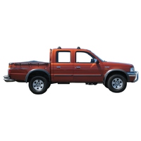 Prorack Silver 2 Bar Aero Flush Bar kit to suit Mazda Bounty Double Cab 4dr Ute (2/1999 - 10/2006)