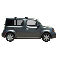 Prorack Silver 2 Bar Aero Through Bar kit to suit Nissan Cube 5dr MPV (2009 - 2014)