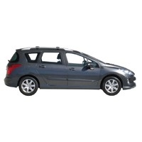 Prorack Silver 2 Bar Aero Rail Bar kit to suit Peugeot 308 SW 5dr Wagon (2008 - Current)