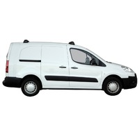 Prorack Silver 2 Bar Aero Flush Bar kit to suit Citroen Berlingo LWB 5dr Van (2008 - 2015)