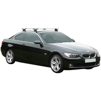 Yakima Black 2 Bar Roof Rack - BMW 3 Series E92 2dr Coupe 1/06 - 1/14 (S16Y &amp; K439)