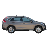 Prorack Black 2 Bar Aero Flush Bar kit to suit Honda CR-V S 5dr SUV (2012 - 6/2017)
