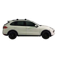 Prorack Black 2 Bar Aero Through Bar kit to suit Porsche Cayenne 5dr SUV (2010 - 2018)