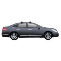 Prorack Silver 2 Bar Aero Through Bar kit to suit Nissan Maxima 4dr Sedan (2009 - Current)