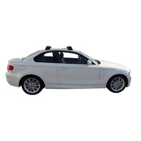 Prorack Silver 2 Bar Aero Flush Bar kit to suit BMW 1 Series E82 2dr Coupe (2007 - 2013)
