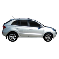 Prorack Silver 2 Bar Aero Rail Bar kit to suit Renault Koleos 5dr SUV (5/2014 - 2017)