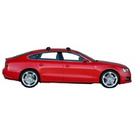 Prorack Silver 2 Bar Aero Through Bar kit to suit Audi A5/S5/RS5 Sportback 5dr Coupe (2009 - 2016)