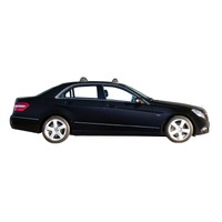 Prorack Black 2 Bar Aero Flush Bar kit to suit Mercedes-Benz E-Class W212 4dr Sedan (2009 - 5/2016)