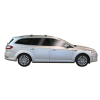 Prorack Silver 2 Bar Aero Rail Bar kit to suit Ford Mondeo 5dr Wagon (10/2007 - 2013)
