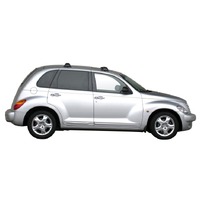 Prorack Silver 2 Bar Aero Flush Bar kit to suit Chrysler PT Cruiser 5dr Hatch (2000 - 2010)