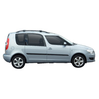 Prorack Silver 2 Bar Aero Rail Bar kit to suit Skoda Roomster 5dr MPV (2006 - Current)