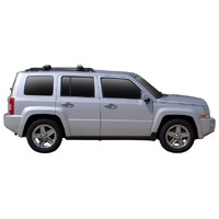 Prorack Black 2 Bar Aero Through Bar kit to suit Jeep Patriot 5dr SUV (8/2007 - Current)