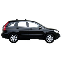 Prorack Silver 2 Bar Aero Through Bar kit to suit Honda CR-V 5dr SUV (2007 - 2012)