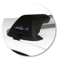 Prorack Silver 2 Bar Aero Flush Bar kit to suit Nissan Sunny 4dr Sedan (1998 - 2007)