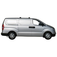Prorack Silver 2 Bar Aero Through Bar kit to suit Hyundai iLoad 5dr Van (2008 - 2016)