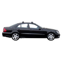 Prorack Silver 2 Bar Aero Flush Bar kit to suit Mercedes-Benz E-Class W211 4dr Sedan (2002 - 2009)
