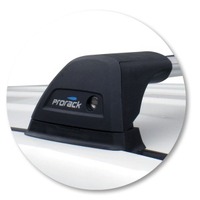 Prorack Silver 2 Bar Aero Flush Bar kit to suit Suzuki Grand Vitara 3dr SUV (1999 - 2005)