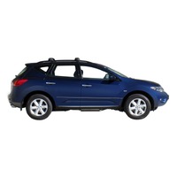 Prorack Black 2 Bar Aero Through Bar kit to suit Nissan Murano Z51 5dr SUV (2009 - Current)
