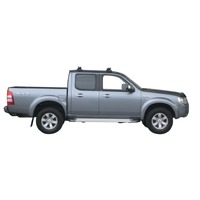 Prorack Silver 2 Bar Heavy Duty Through Bar kit to suit Ford Ranger Crew Cab 4dr Ute (11/2006 - 2011)