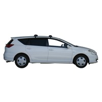 Prorack Silver 2 Bar Aero Flush Bar kit to suit Toyota Caldina 5dr Wagon (2002 - 2007)