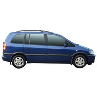 Prorack Silver 2 Bar Aero Rail Bar kit to suit Subaru Traviq 5dr MPV (2001 - 2004)