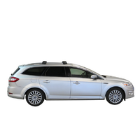 Prorack Black 2 Bar Aero Flush Bar kit to suit Ford Mondeo 5dr Wagon (10/2007 - 2013)