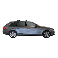Prorack Silver 2 Bar Aero Flush Bar kit to suit Audi A4/S4/RS4 Avant 5dr Wagon (2009 - 2015)