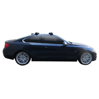 Prorack Black 2 Bar Aero Through Bar kit to suit BMW 4 Series 2dr Coupe (2014 - 7/2017)