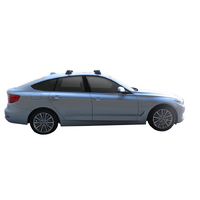 Prorack Black 2 Bar Aero Through Bar kit to suit BMW 3 Series GT 5dr Hatch (2013 - Current)