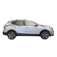 Prorack Silver 2 Bar Aero Rail Bar kit to suit Nissan Qashqai 5dr SUV (2014 - 2022)